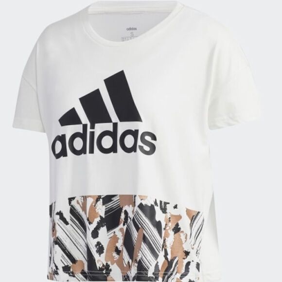Adidas Oversized Cropped Tee - Picture 5 of 7